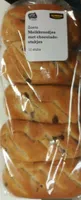 Zoete melkbroodjes met chocoladestukjes