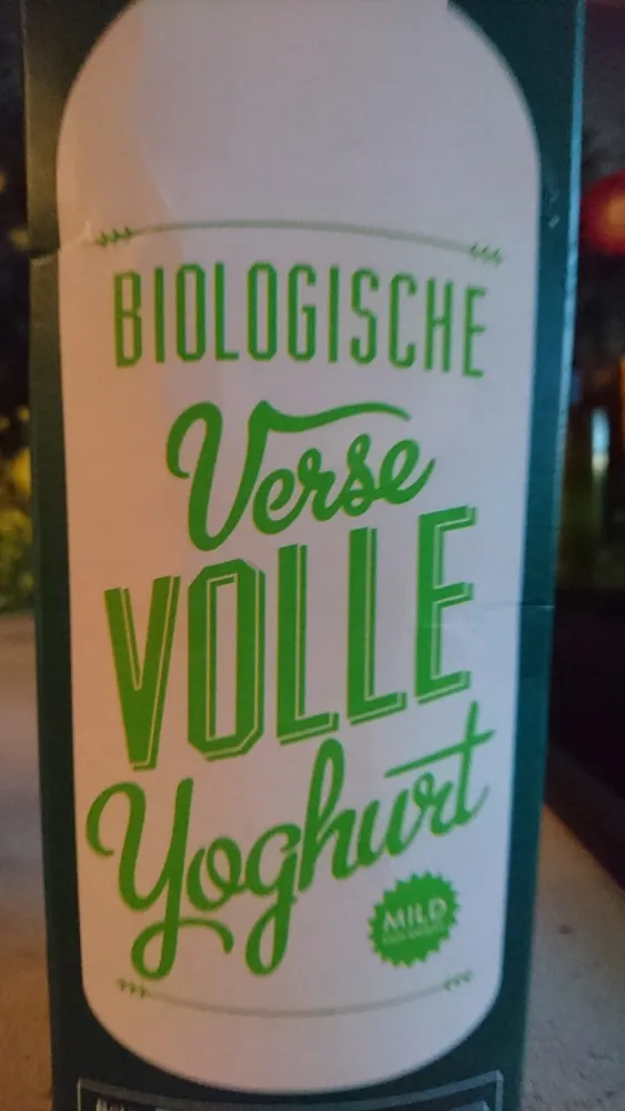 volle yoghurt