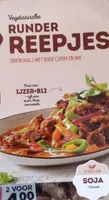 Vegetarische runderreepjes