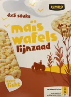 Maïswafels lijnzaad