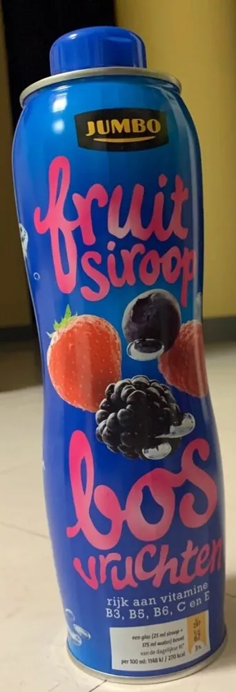 Fruitsiroop bosvruchten