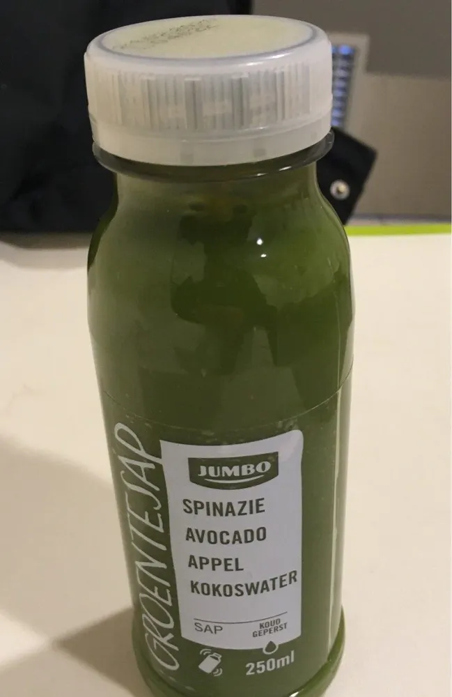 Groentensap spinazie avocado appel kokoswater