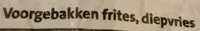Voorgebakken frites
