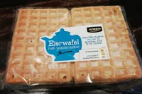 Eierwafel met poedersuiker