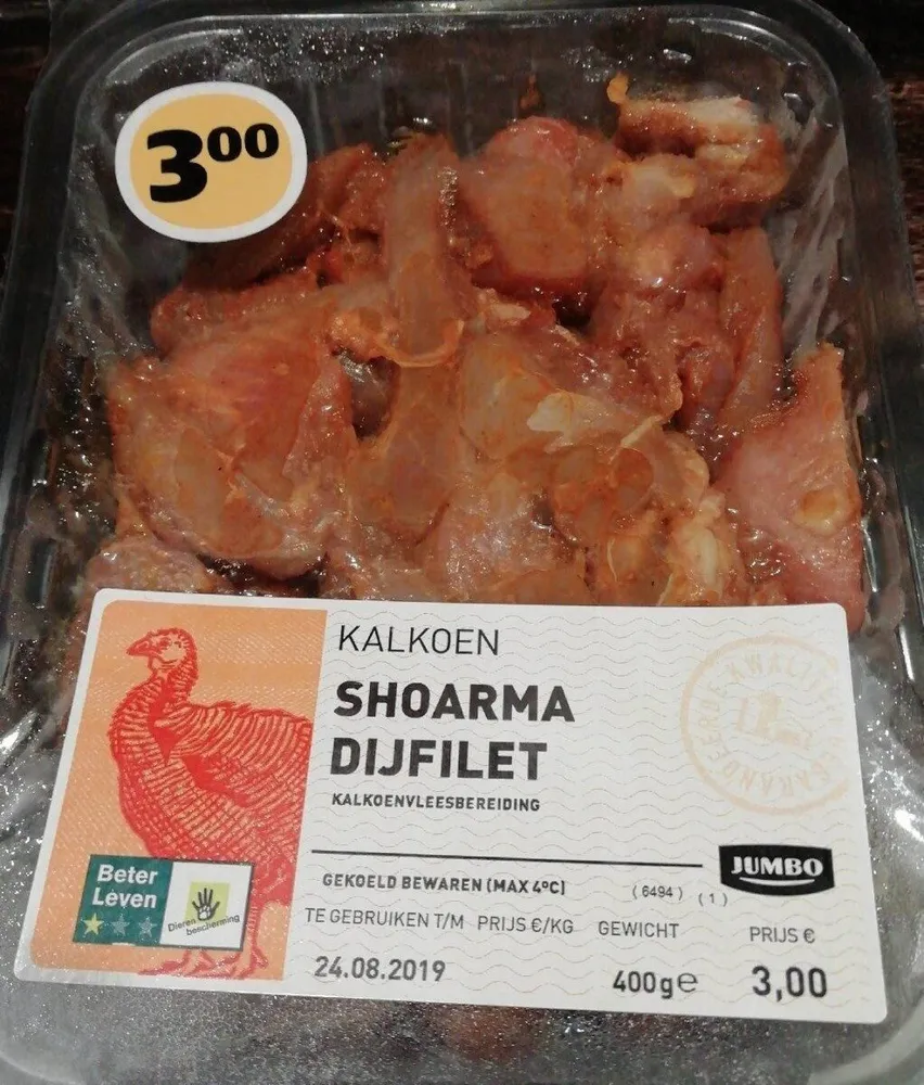 Shoarma dijfilet