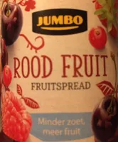 Rood fruit fruitspread