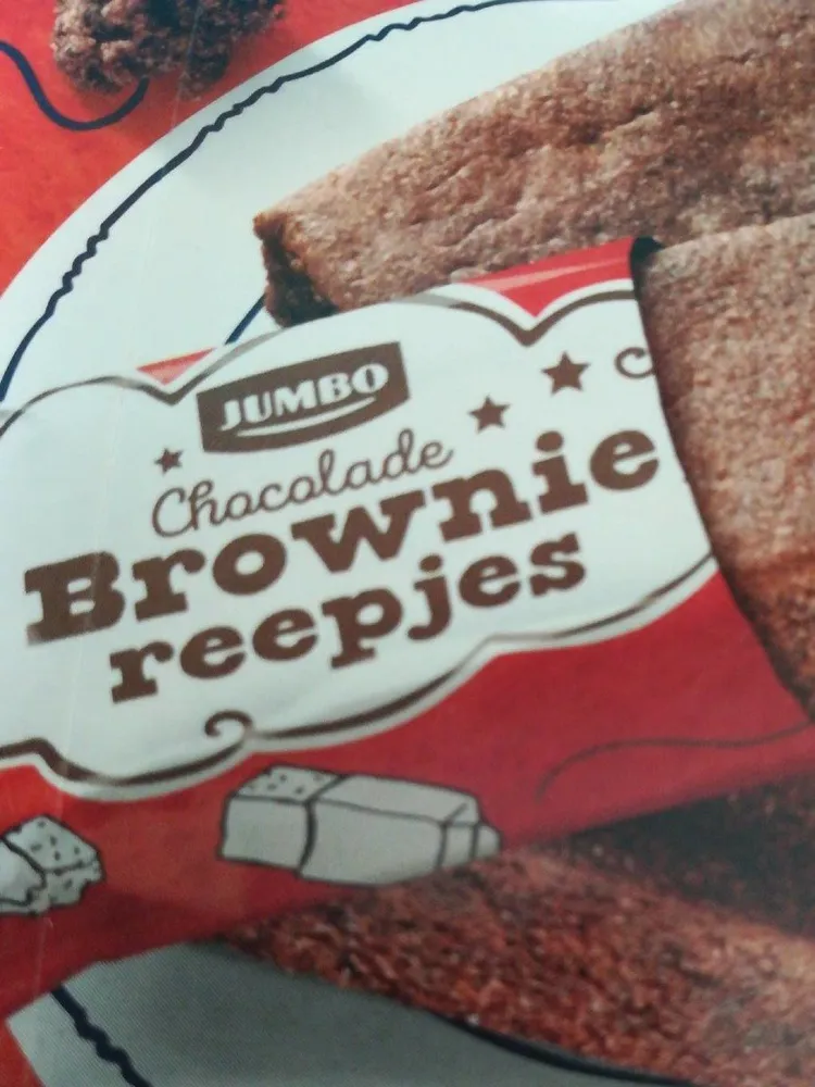 Chocolade brownie reepjes