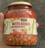 Witte bonen in tomatensaus