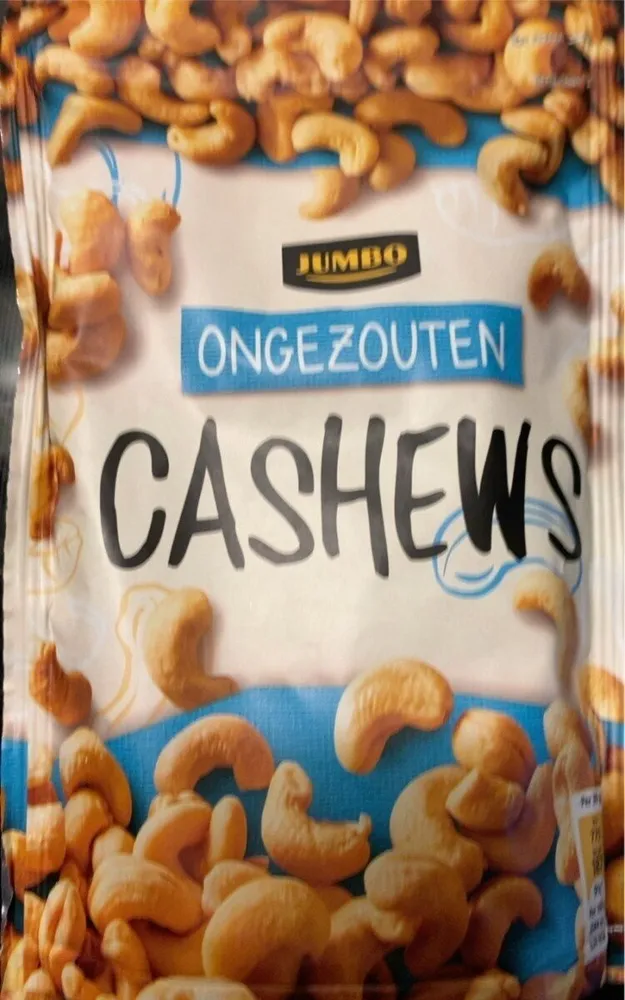Gebrande cashewnoten, ongezouten