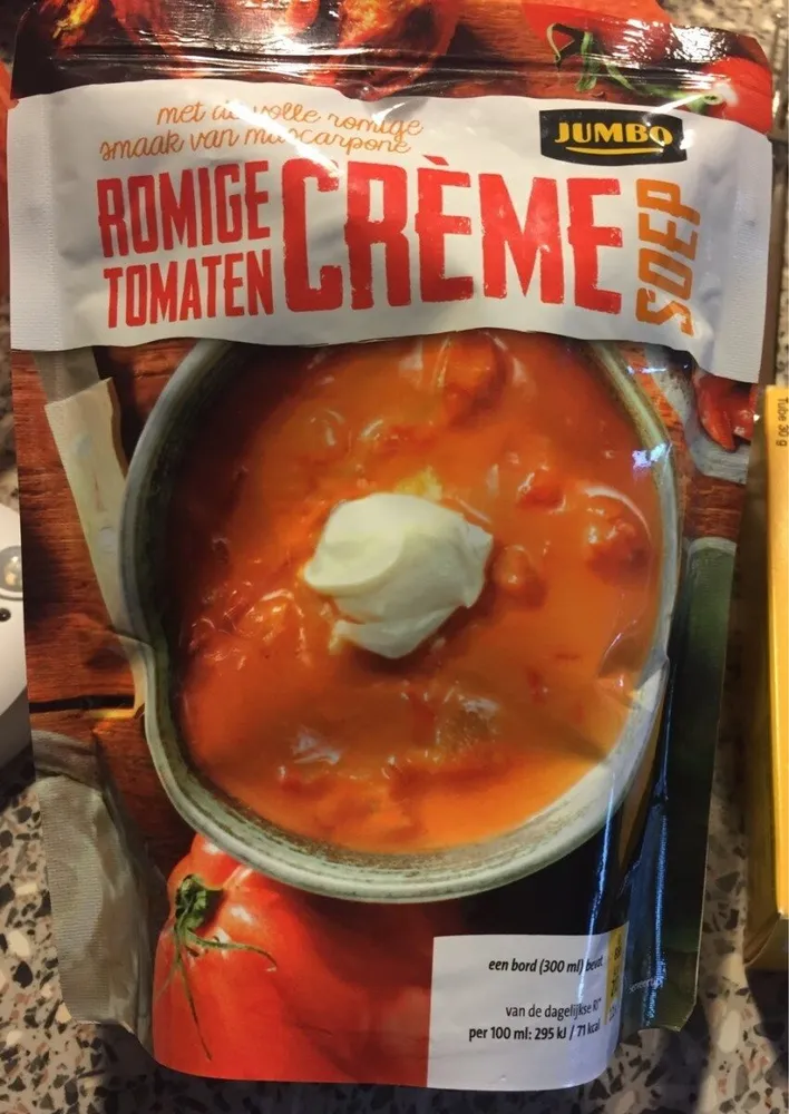 Romige tomatensoep