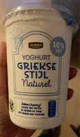 Yoghurt Griekse stijl naturel