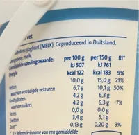 Yoghurt griekse stijl
