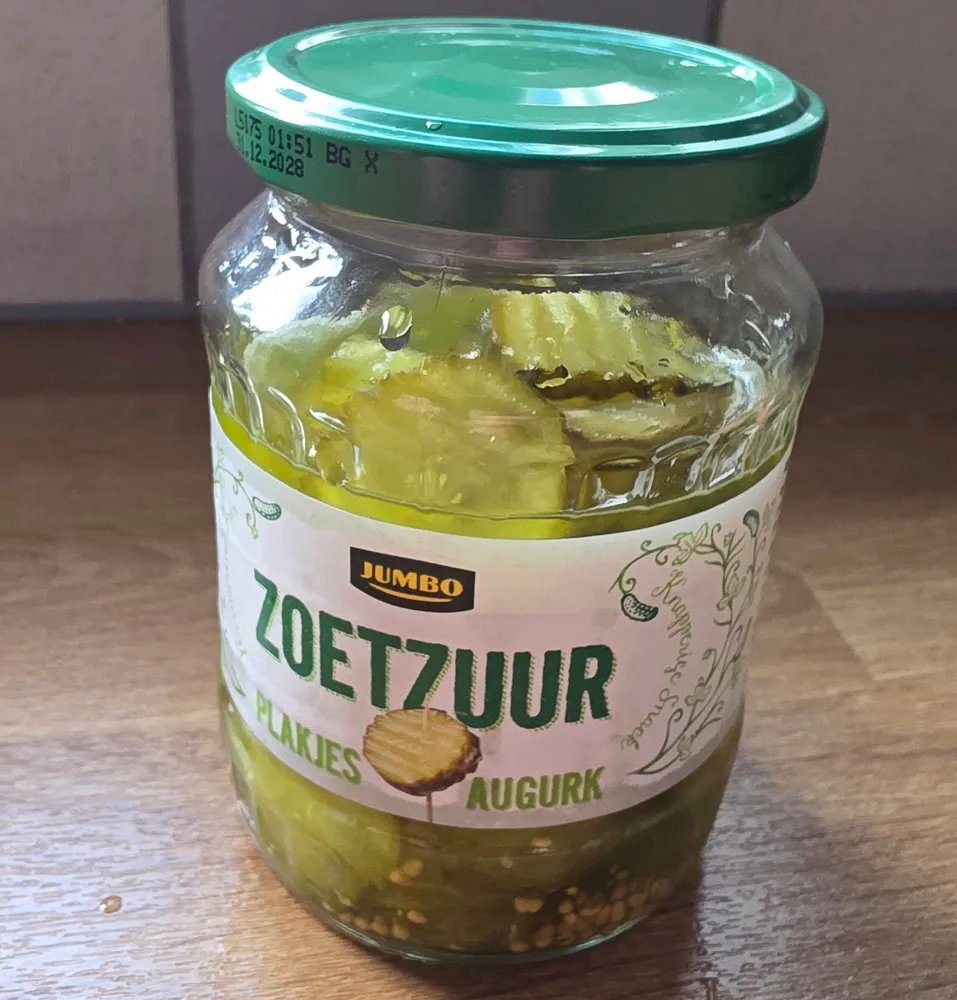 Augurk Zoetzuur Plakjes