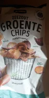 Groente chips zeezout