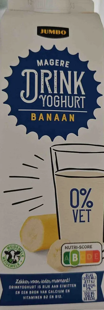 Drink Yoghurt Banaan (magere)