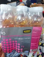 Vitamine drink framboos en granaatappel smaak