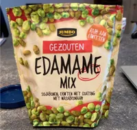 Gezouten edamame mix