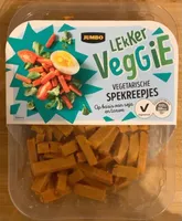 Vegetarische spekreepjes