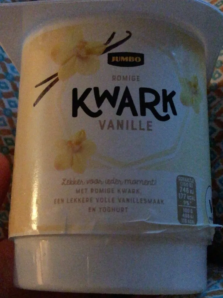 Romige kwark vanille