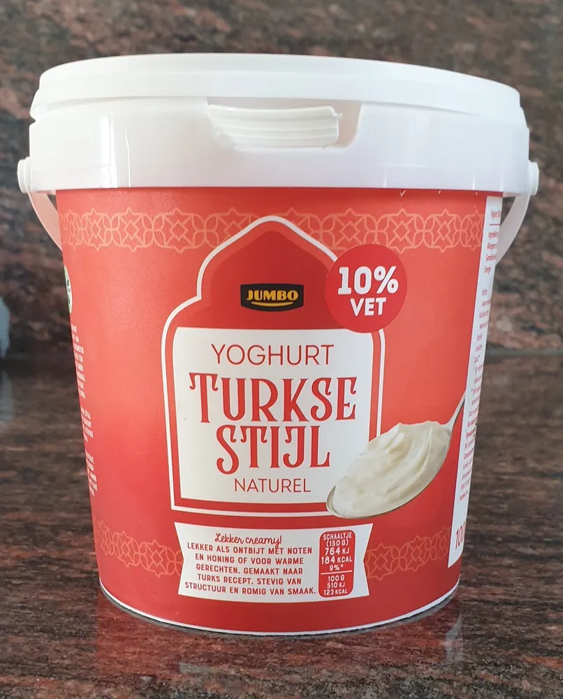 Yoghurt Turkse stijl