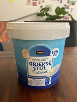 Yoghurt Griekse stijl naturel 10%