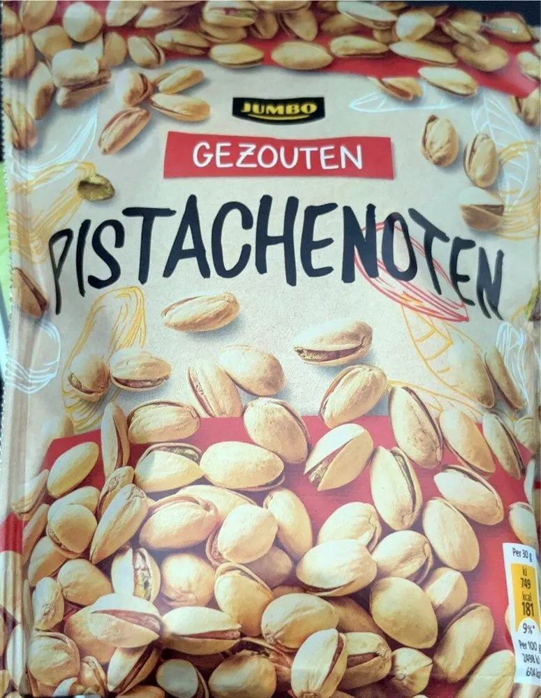 Gezouten pistachenoten