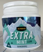 Extra mint gum suikervrij