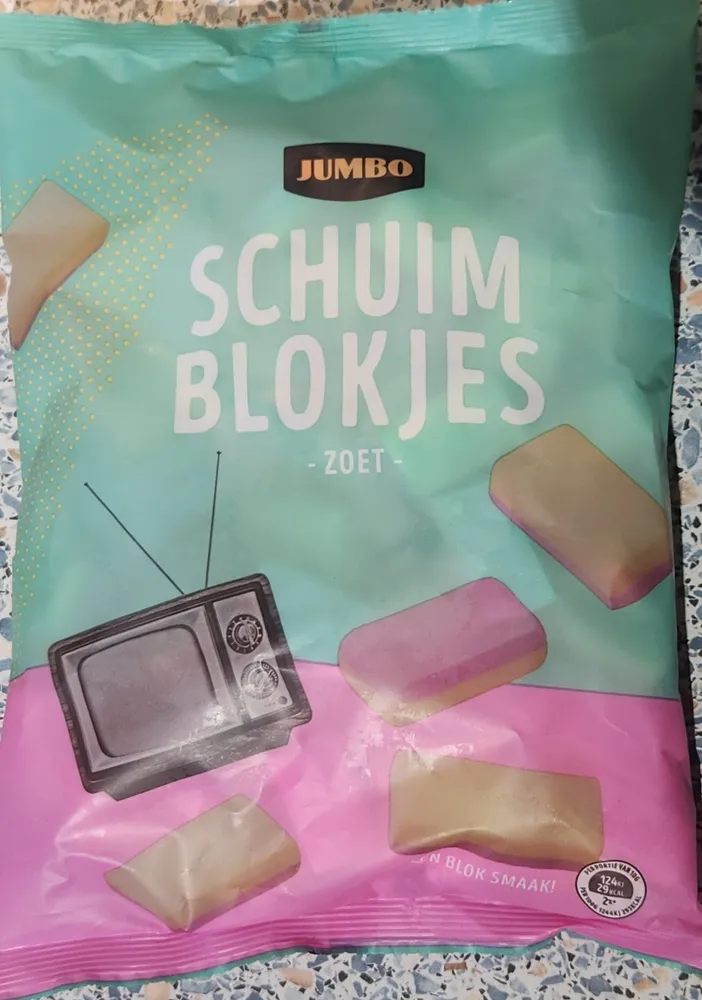 Schuimblokjes Zoet