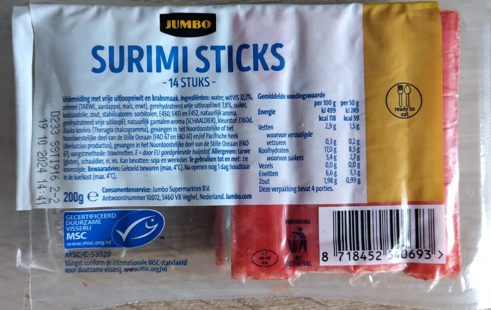 Surimi Sticks