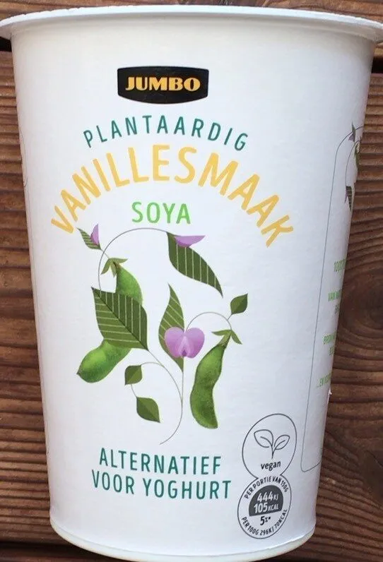 Plantaardige vanillesmaak soya