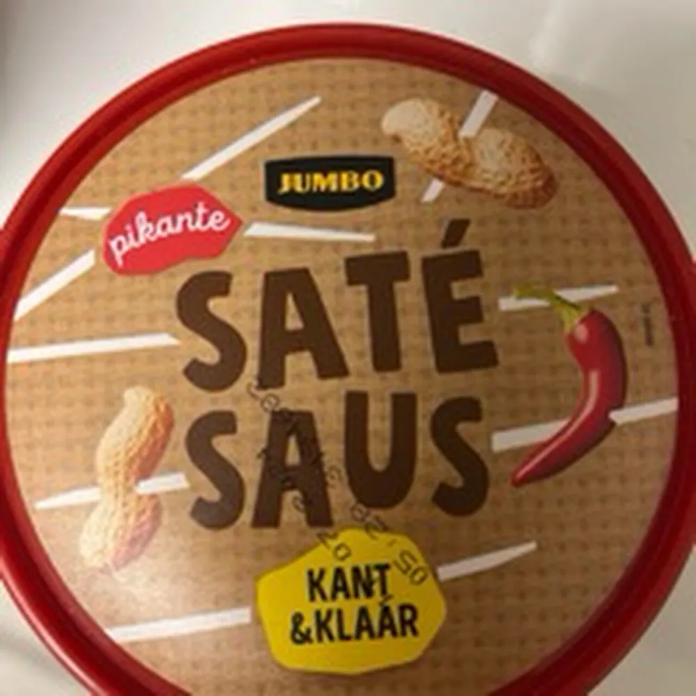 pikante JUMBO KANT &KLAAR SATÉ SAUS-O PER 1006 242