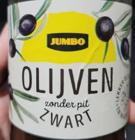 Jumbo Zwarte Olijven Zonder Pit 340 g