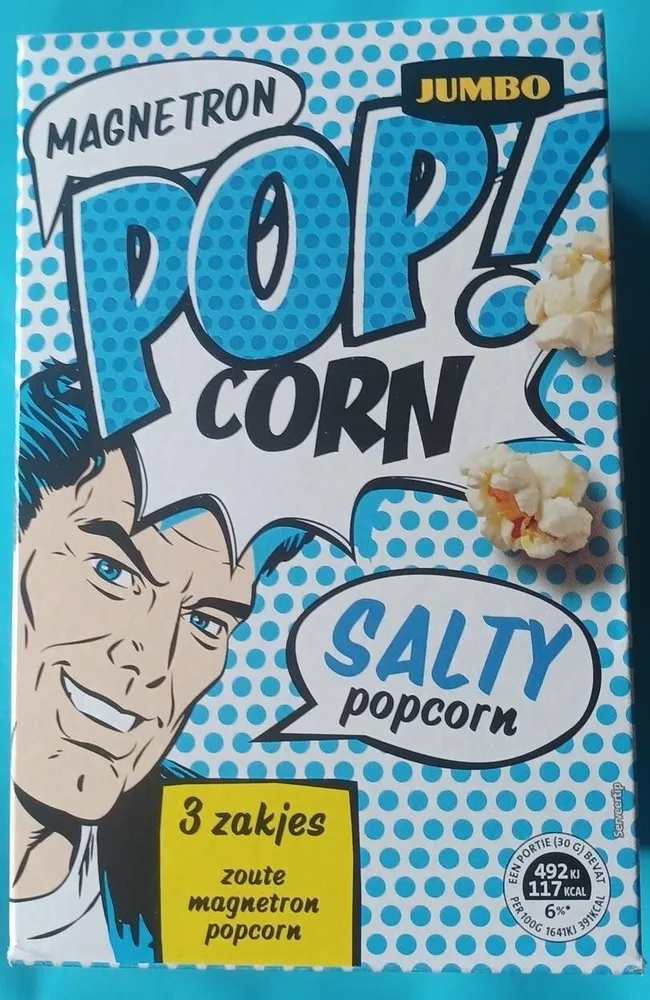 Magnetron popcorn zout