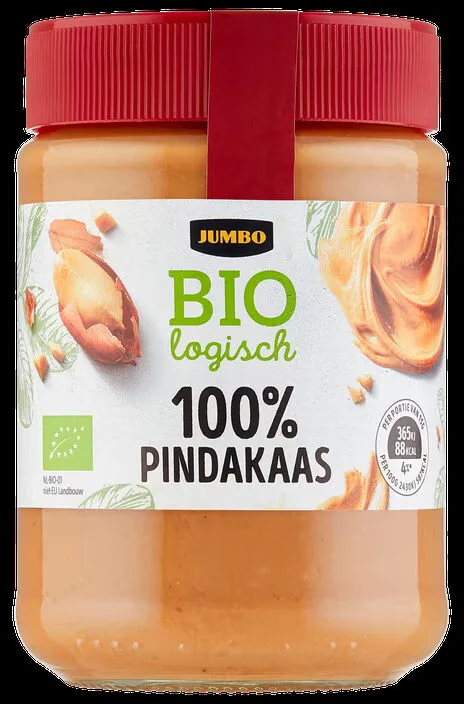 Biologisch 100% pindakaas