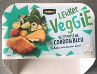 Lekker veggie vegetarische cordon bleu