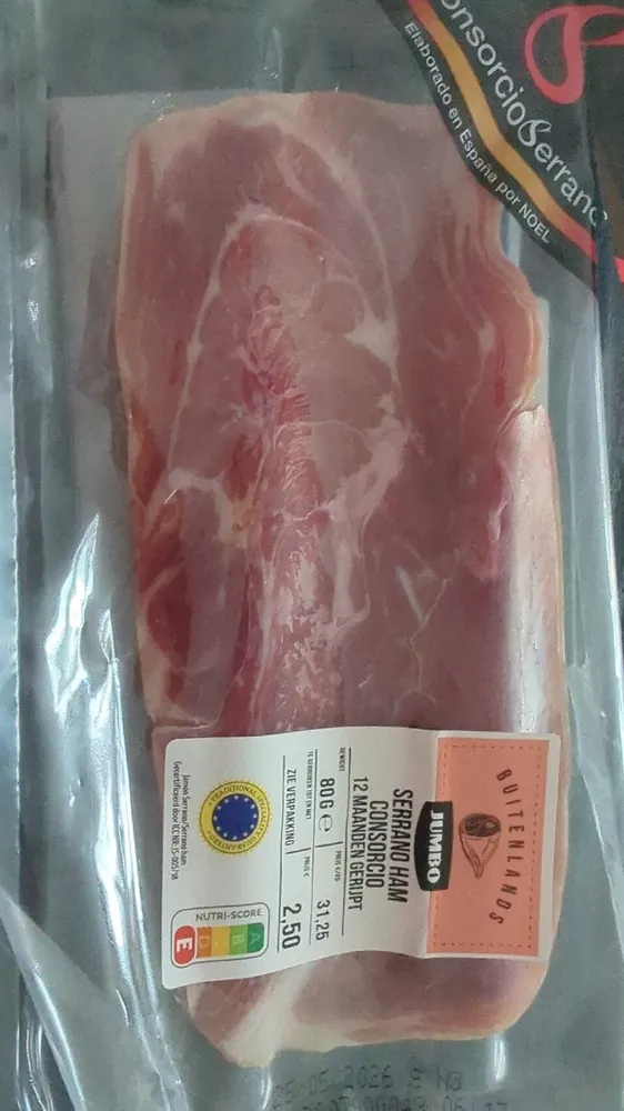 Jumbo Serrano Ham Consorcio 80 g
