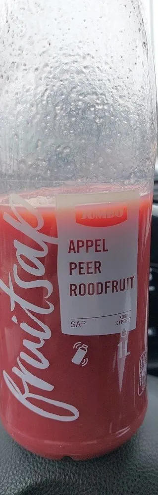 Fruitsap appel peer roodfruit