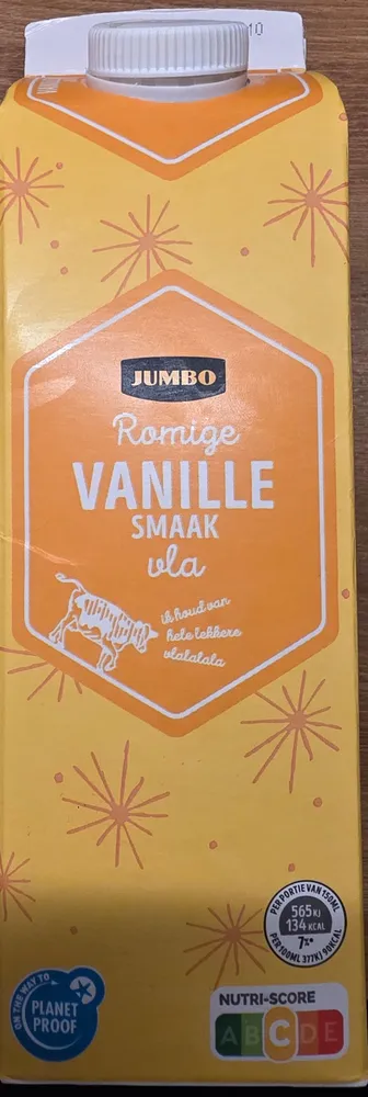 Romige Vanille Smaak Vla