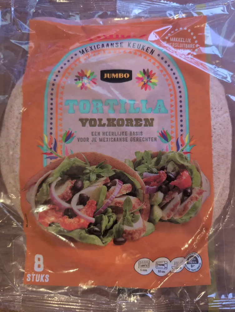 Tortilla volkoren
