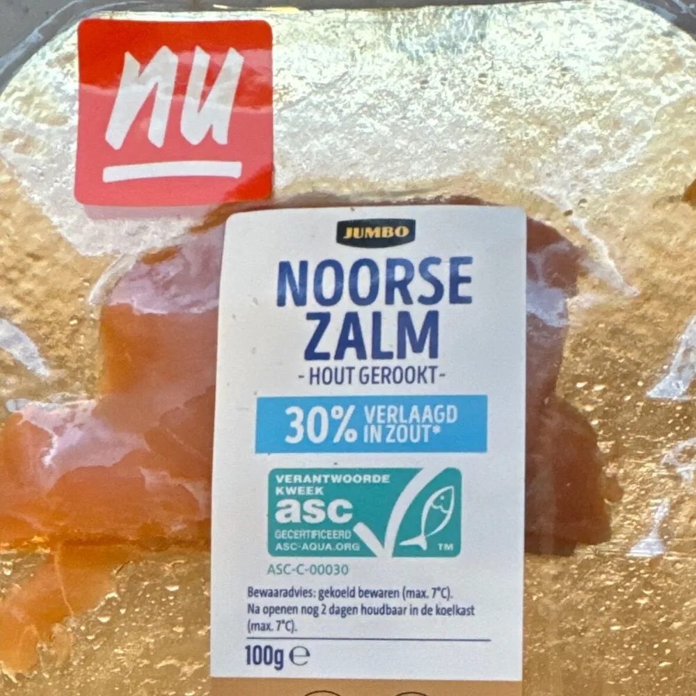 Noorse zalm - houtgerookt