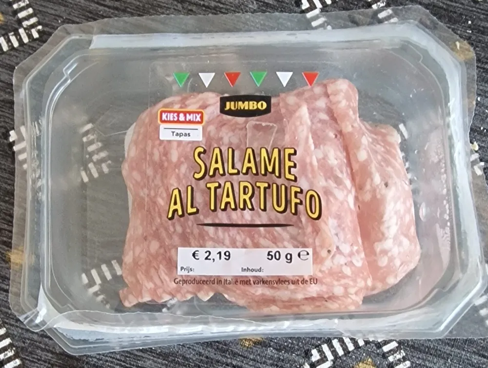 Salami met truffel