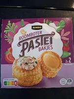 Roomboter pastei bakjes