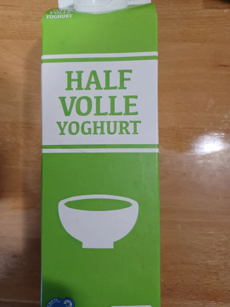 Halfvolle yoghurt