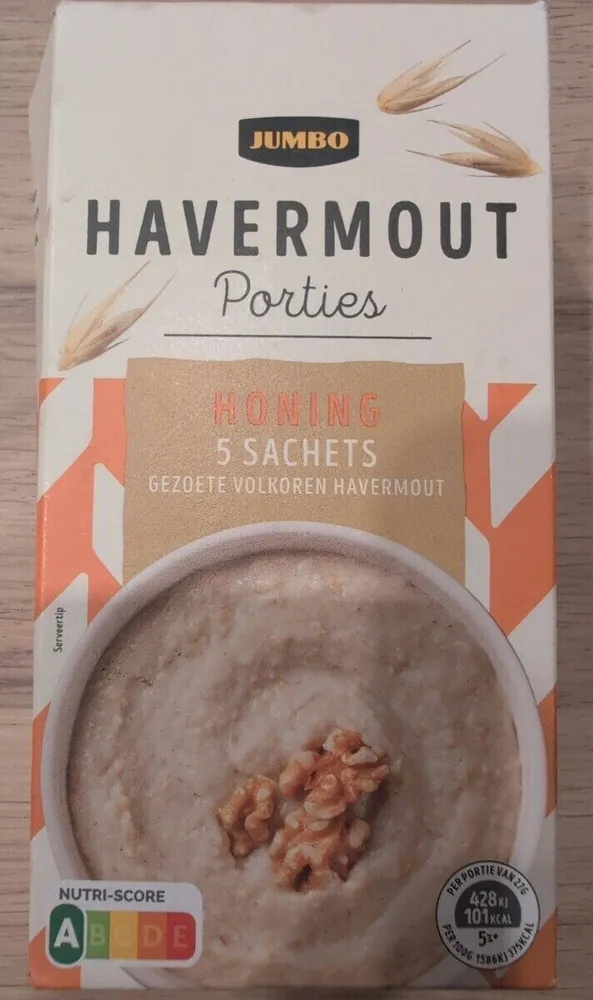 Havermout porties honing