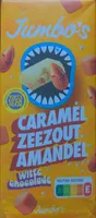 Jumbo's Witte Chocolade Caramel Zeezout Amandel 140 g
