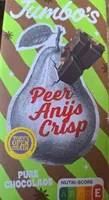 Jumbo's Pure Chocolade Peer Anijs Crisp 140 g