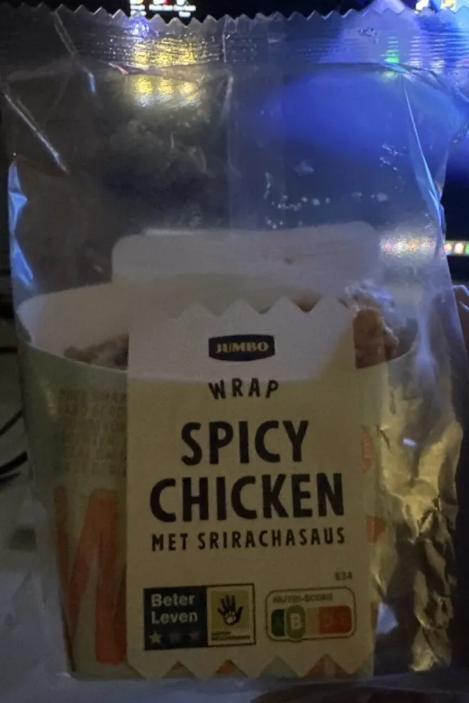 WRAP SPICY CHICKEN