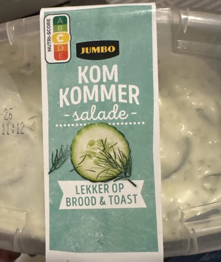 Komkommer Salade