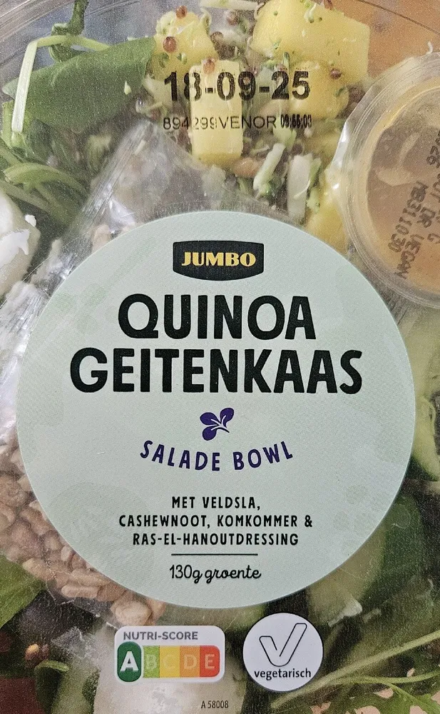 Quinoa Geitenkaas Salade Bowl