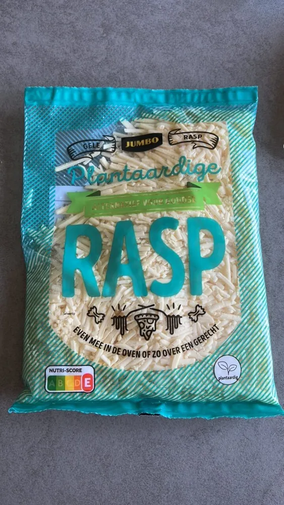 Plantaardige rasp